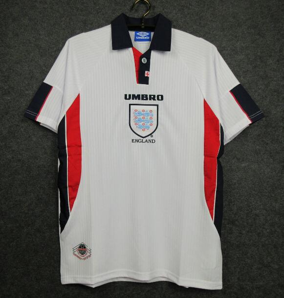 1998 England Retro Away Kit Soccer Jersey